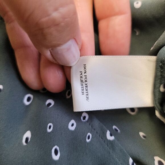 Ann taylor boatneck long sleeve career blouse - Picture 10 of 11